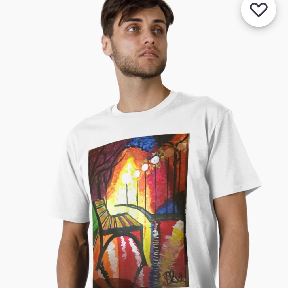 Vibrant Artistic Graphic T-Shirt